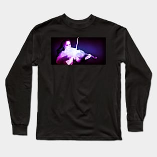 White Violin Long Sleeve T-Shirt